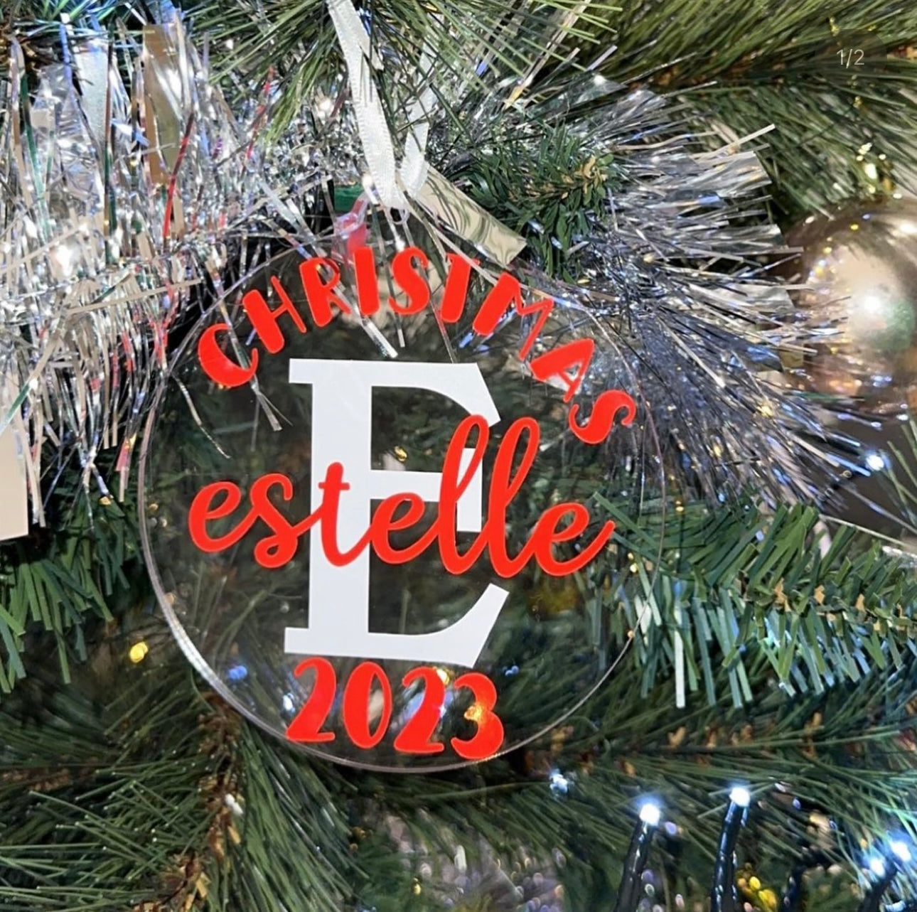 Large Personalised Bauble