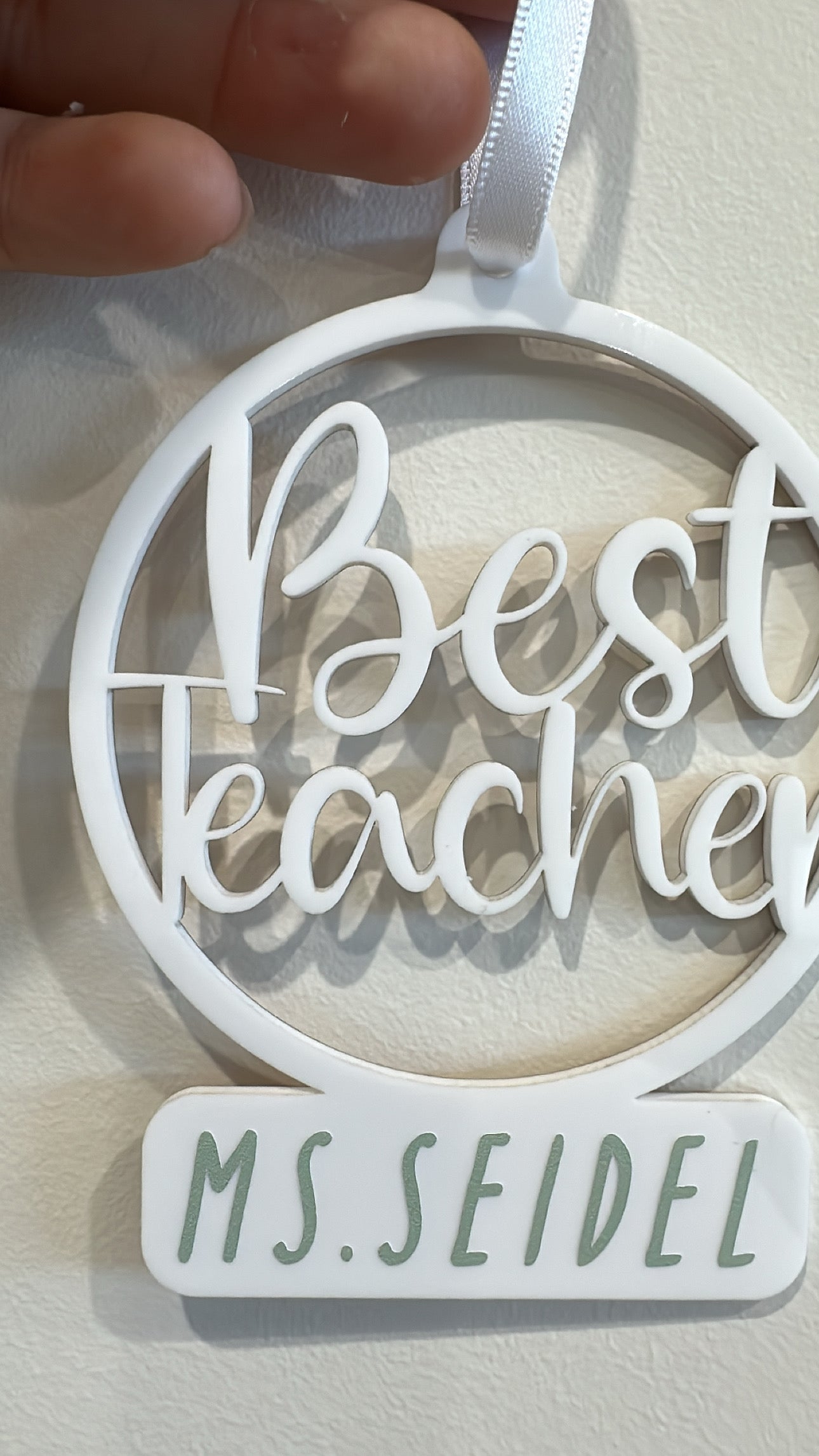 Best Teacher baubles