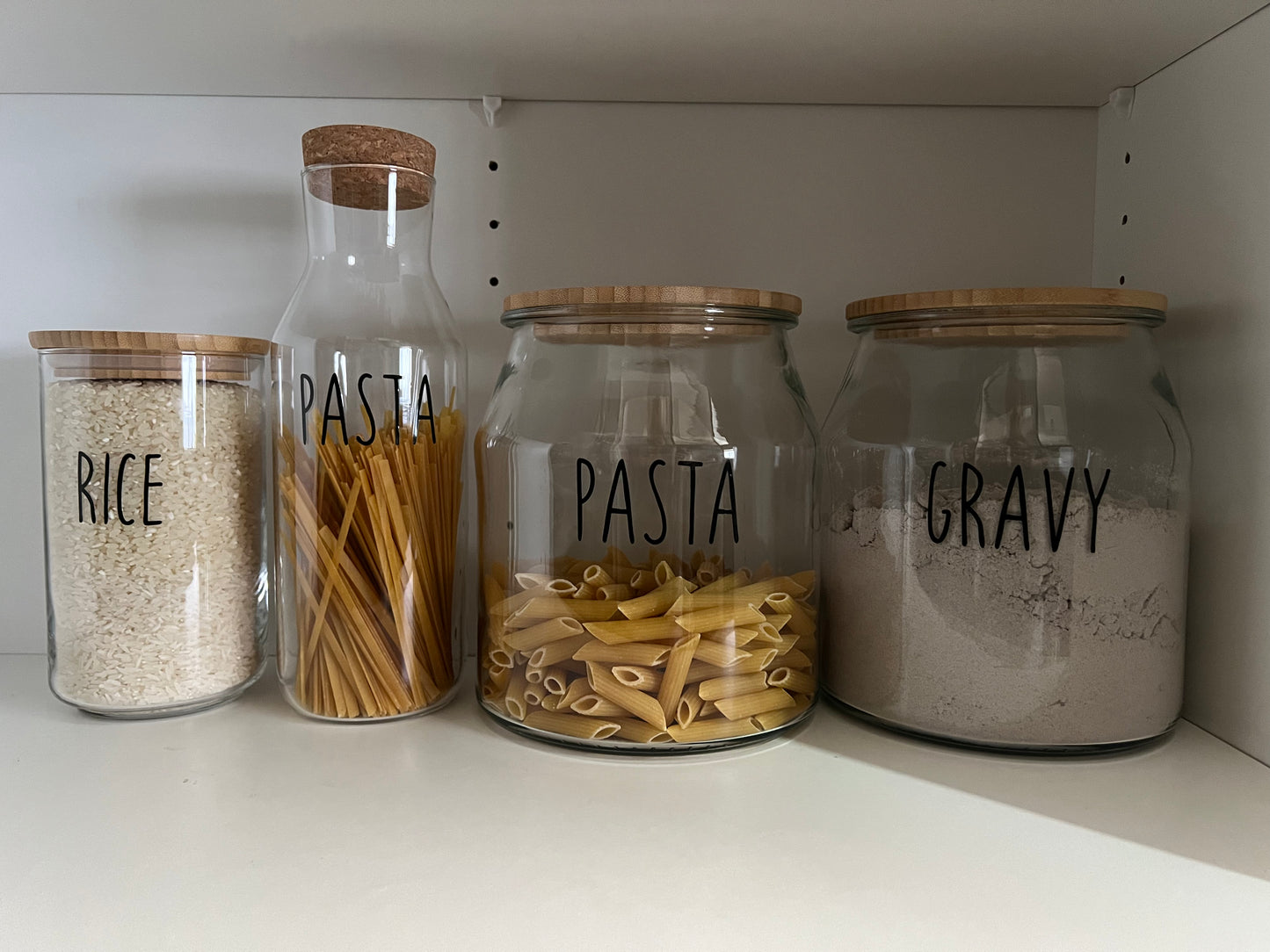 Custom Pantry Labels