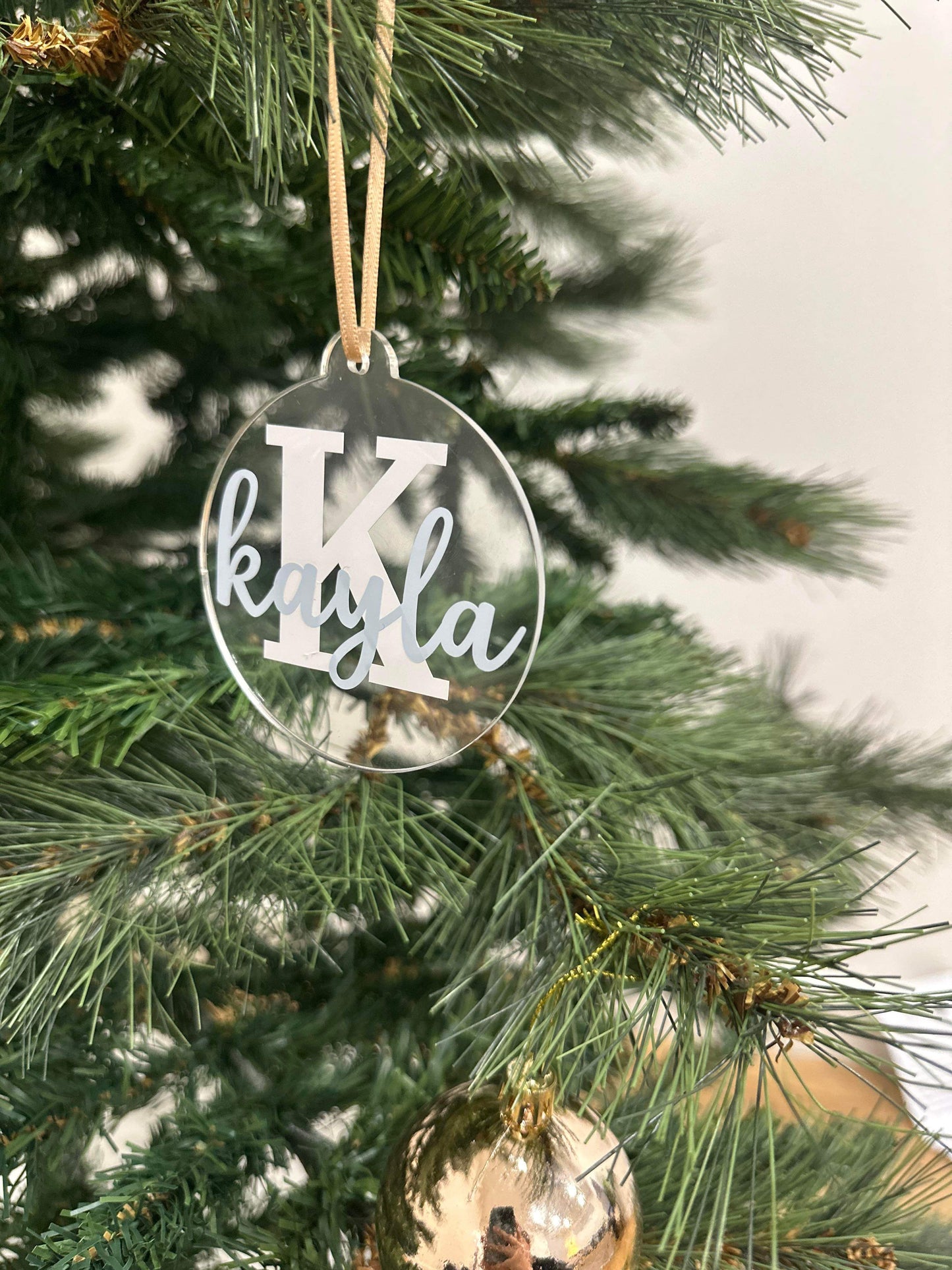 Small Personalised Bauble