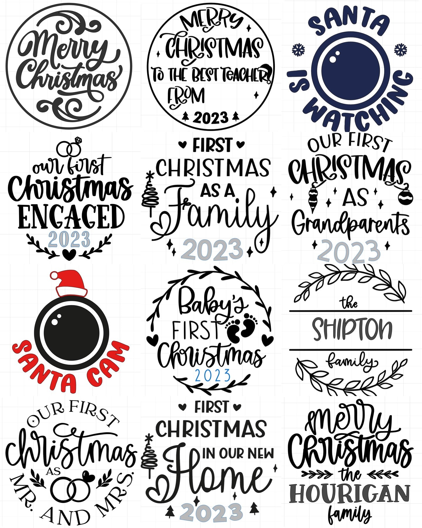 Large Personalised Bauble