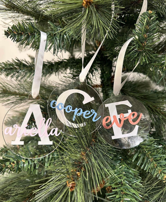 Small Personalised Bauble