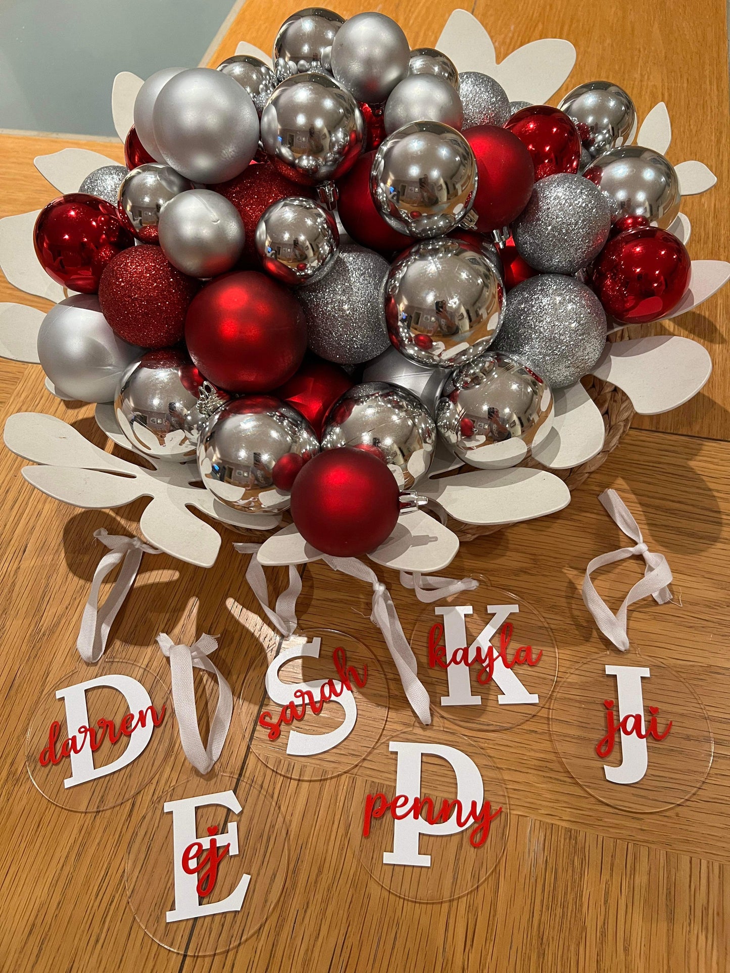 Small Personalised Bauble