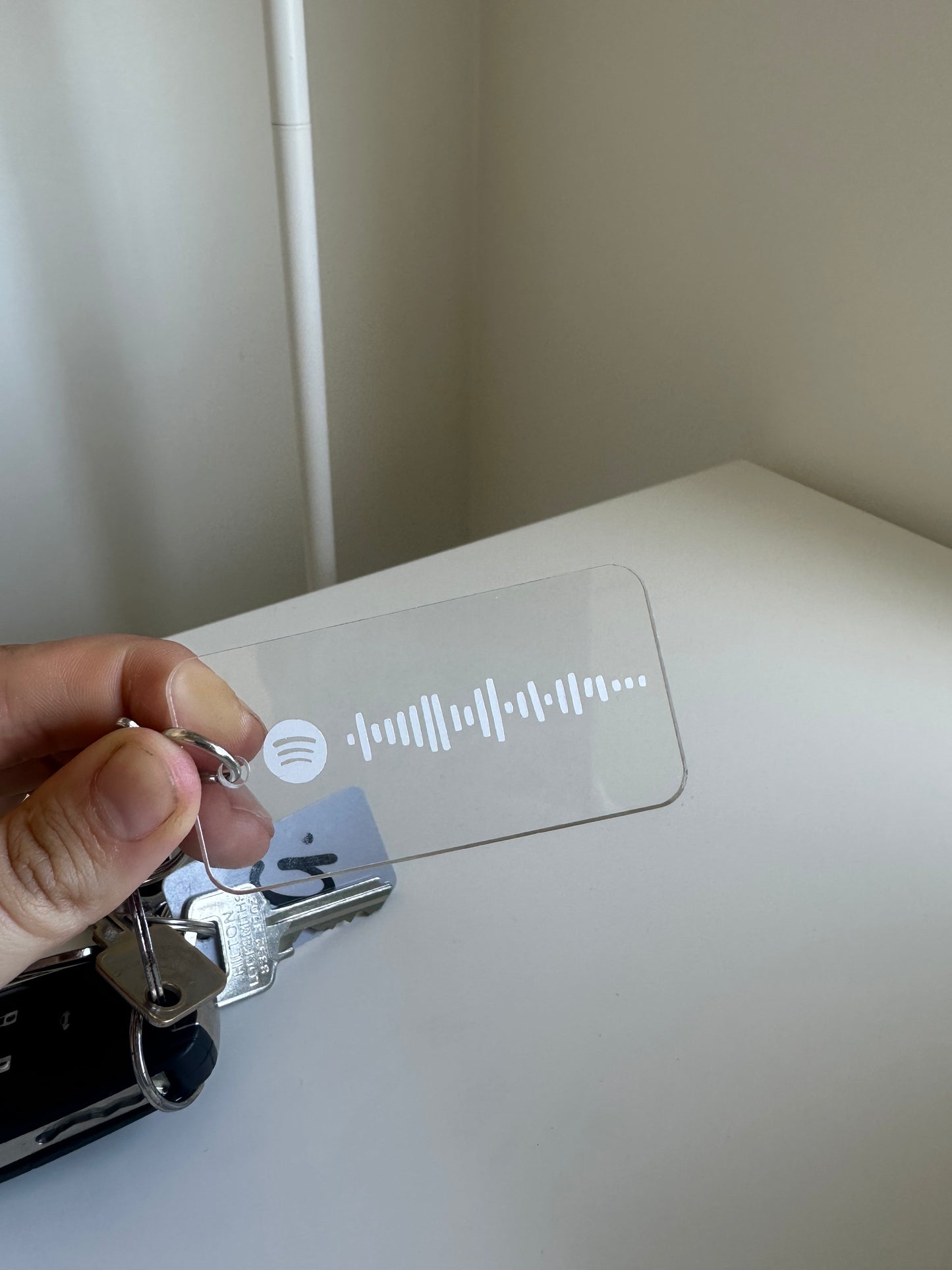 Spotify key ring